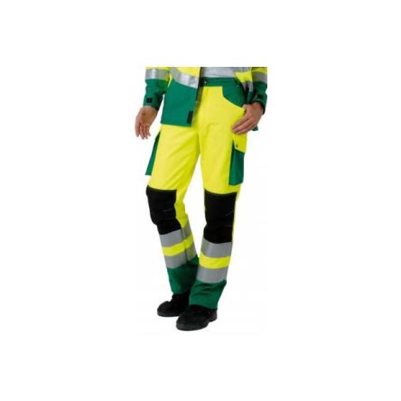 Muzelle Dulac Roady Yellow Hi Vis Work Trousers, 38in Waist Size