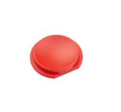 APEM 轻触开关按键帽, 红色圆形盖, 使用于10G 系列轻触式开关