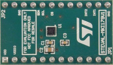 STMicroelectronics LIS2DW12 DIL24 Socket Entwicklungskit, Beschleunigungsmesser-Sensor