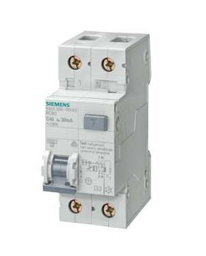 Siemens 剩余电流动作断路器 5SU1系列, 16A, 230V, 2极, 30mA跳闸灵敏度