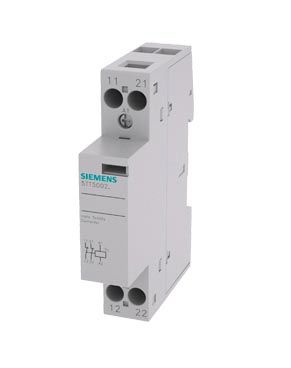 Siemens Contactor SENTRON 5TT De 2 Polos, 2 NC, 20 A, Bobina 230 V Ac