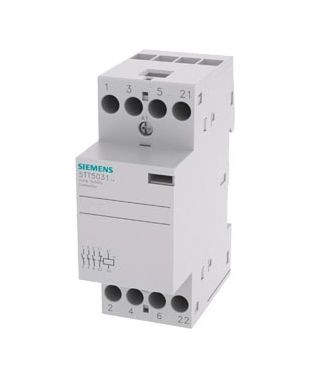 Siemens 接触器, 5TT系列, 4极, 触点24 A, 触点电压400 V 交流