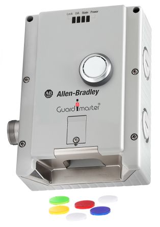 Allen Bradley Guardmaster 442G Magnet-Verriegelungsschalter, Entriegelt Bei Spannung, 5 → 24V Dc Inkl.Betätiger,