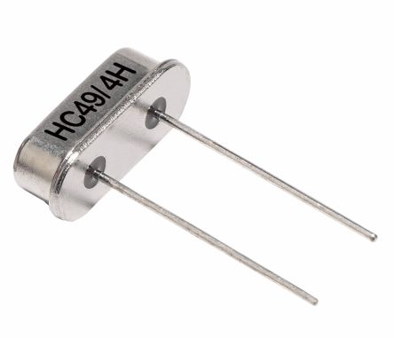 IQD 8MHz Quarz, Durchsteckmontage, -30ppm, 30pF, HC49/4H, 2-Pin