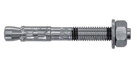 RawlPlug Durchsteckbolzen 10mm, Ø 10mm X 80mm Stärke 10mm Max. Stahl
