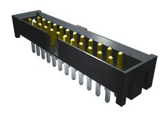 Samtec STMM Leiterplatten-Stiftleiste Gerade, 10-polig / 2-reihig, Raster 2.0mm, Kabel-Platine, Lötanschluss-Anschluss,