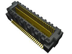 Samtec Conector Macho Para PCB Serie QMS De 104 Vías, 2 Filas, Paso 0.635mm, Para Soldar, Montaje Superficial