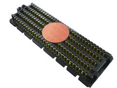 Samtec SEAM Series Straight Surface Mount PCB Header, 160 Contact(s), 1.27mm Pitch, 8 Row(s), Shrouded