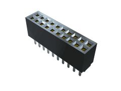 Samtec Conector Hembra Para PCB Serie SFMC, De 10 Vías En 2 Filas, Paso 1.27mm, 220 V, 310 V., 2.9A, Montaje