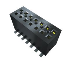 Samtec FLE Series Straight Surface Mount PCB Socket, 16-Contact, 2-Row, 1.27mm Pitch, Solder Termination