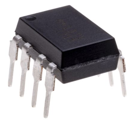 Isocom TLP521-2 THT Dual Optokoppler AC-In / NPN-Fototransistor-Out, 8-Pin DIP, Isolation 5300 V Eff (Minimum)