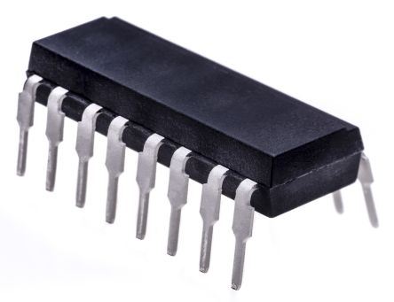 Isocom TIL196 THT Quad Optokoppler AC-In / NPN-Fototransistor-Out, 16-Pin DIP, Isolation 5300 V Eff (Minimum)