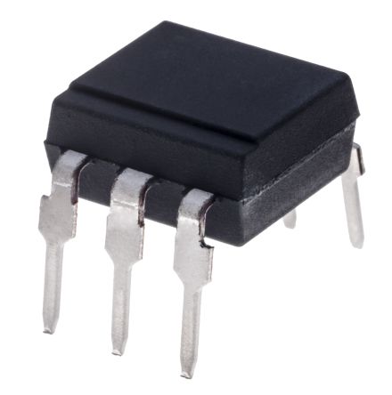 디바이스마트,센서 > 광센서 > 포토 커플러/인터럽터,,MOC3033X,Isocom, MOC3033X AC Input Triac Output Optocoupler, Through Hole, 6-Pin DIP / 161-1242