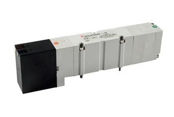 SMC VQ Pneumatik-Magnetspule / Pilotgesteuertes Steuerventil 24V Dc, Magnet/Magnet-betätigt