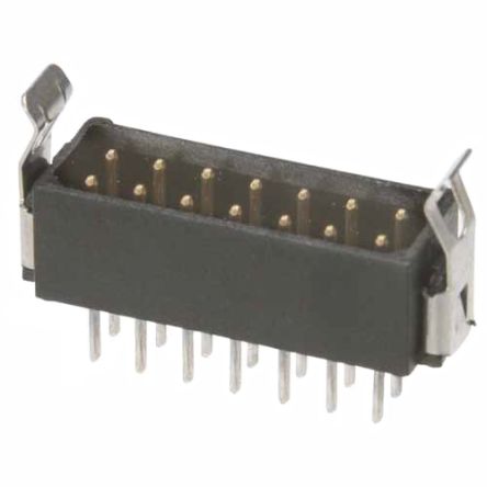 HARWIN Conector Macho Para PCB Serie Datamate L-Tek De 26 Vías, 2 Filas, Paso 2.0mm, Para Soldar, Montaje En Orificio