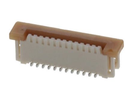 Molex, Easy-On, 52610 1mm Pitch 12 Way Straight Female FPC Connector, ZIF Vertical Contact