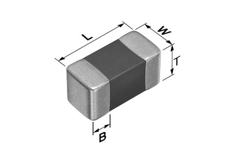 TDK NTC Thermistor 0603 100kΩ, 0.6 x 0.3 x 0.3mm TDK NTC Thermistor 0603 100kΩ, 0.6 x 0.3 x 0.3mm
