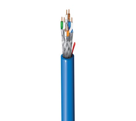 Belden Cat7a Ethernet Cable, S/FTP, Grey LSZH Sheath, 500m, Low Smoke Zero Halogen (LSZH)