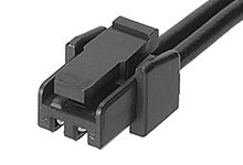 Molex 2 Way Female Micro-Lock Plus To 2 Way Female Micro-Lock Plus Wire To Board Cable, 150mm
