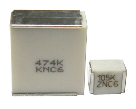 KEMET Condensateur à Couche Mince LDE 100nF 40 V Ac, 63V C.c. ±10% 1210 (3225M)