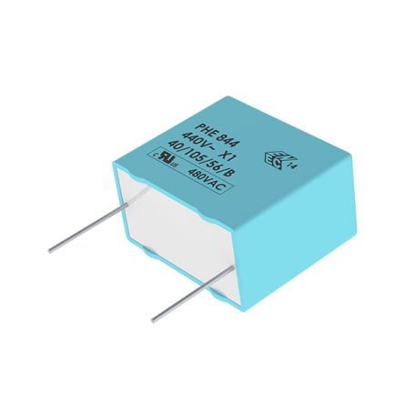 KEMET Condensador De Película, 100nF, ±20%, 440 V Ac, 1000 V Dc, Montaje En Orificio Pasante