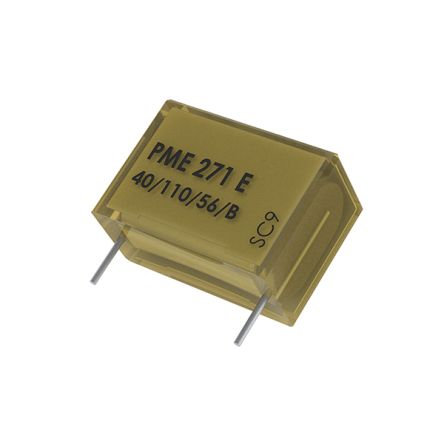 KEMET PME271Y_300 Y2 Folienkondensator 6.8nF ±20% / 300 V Ac, 1000 V Dc, THT Raster 15.2mm