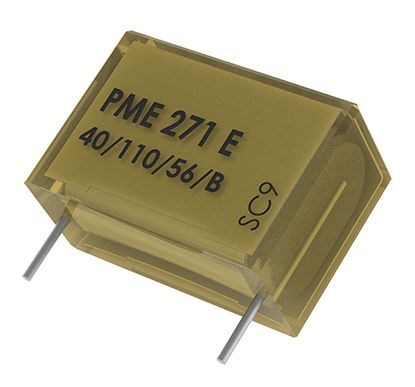 KEMET PME271M X2 Folienkondensator 22nF ±20% / 275 V Ac, 630 V Dc, THT Raster 15.2mm