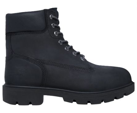 Black Steel Toe Cap Men Safety Boots 