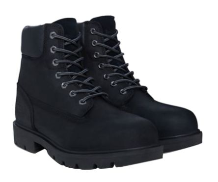 timberland black steel toe cap boots