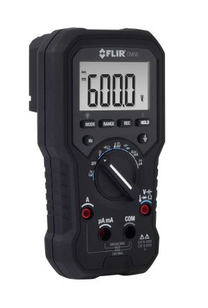 FLIR Multimètre DM66 Portable, 600V C.a. 10A C.a.