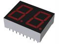 ROHM Afficheur LED 2 Caractères Rouge à Cathodes Communes,, LBP-602VK2 650 Nm