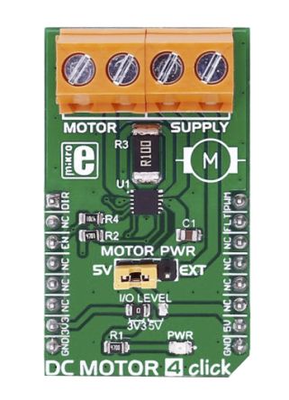 MikroElektronika Development Kit, DC MOTOR 4 Click