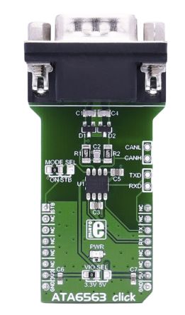 MikroElektronika Entwicklungstool Kommunikation Und Drahtlos Zusatzplatine CAN-Transceiver