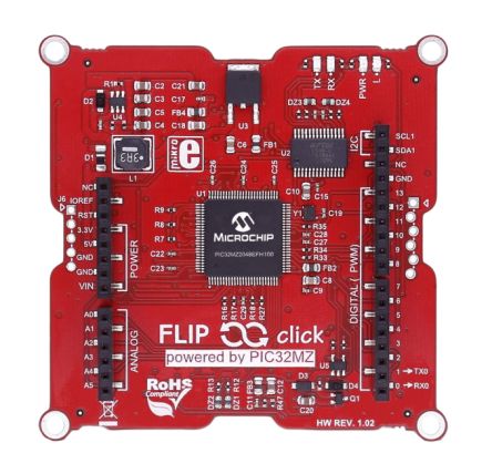 MikroElektronika Carte Flip&Click PIC32MZ