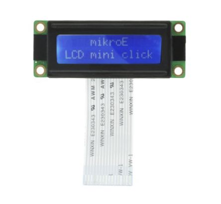 MikroElektronika液晶屏, MIKROE系列, 2 x 16pixels, SPI接口