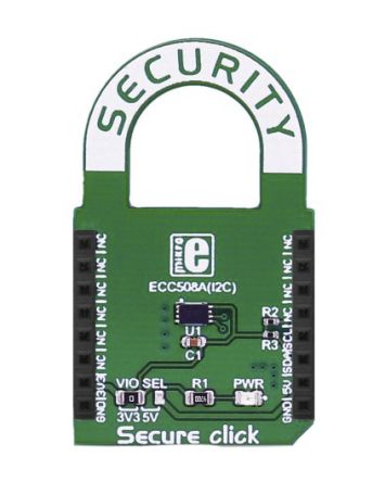 MikroElektronika Secure Click Zusatzplatine, ATECC508A
