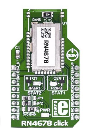 MikroElektronika Entwicklungstool Kommunikation Und Drahtlos Zusatzplatine GPIO, I2C, UART