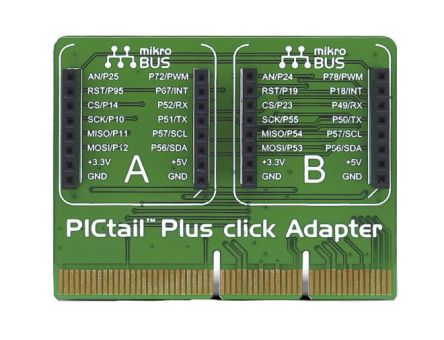 MikroElektronika PIC单片机开发板, PICtail Plus Click Adapter