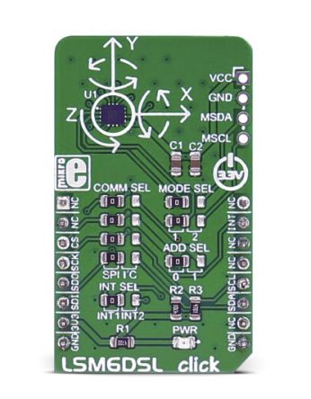 MikroElektronika Kit De Développement Pour Capteur Pour I2C, SPI