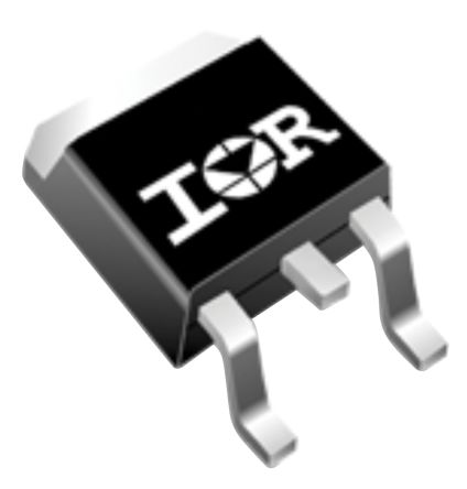 Infineon IRFR5305PBF IRFR5305TRLPBF P-Kanal, SMD MOSFET 55 V / 31 A 110 W, 3-Pin DPAK (TO-252)