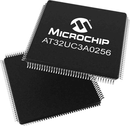 Microchip Mikrocontroller Atmel AVR AVR32 32bit SMD 256 KB LQFP 144-Pin 66MHz 64 KB RAM USB