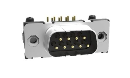 Provertha Conector D-sub, Serie TMC, Paso 2.84mm, Recto, Montaje En Orificio Pasante, Macho, Terminación Soldador, 1,25