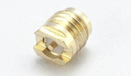 RS PRO Buchse/Stecker Koaxialsteckverbinder MCX-Steckverbinder, SMD, Löt-Anschluss, 50Ω, Standard, Gerade