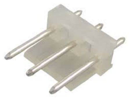 Molex KK 508 Stiftleiste Gerade, 3-polig / 1-reihig, Raster 5.08mm, Kabel-Platine, Lötanschluss-Anschluss, Nicht