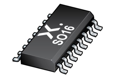Nexperia 74HCT595D,118, 74HCT, 8 Bits Serie A Serie, Paralelo, Unidireccional 16 Pines SOIC 1