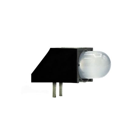 Dialight Indicatore LED Per PCB Verde, Rosso, 60 °, 2 LEDs, Right-angle, 1,8 V, 2,1 V, Montaggio Con Foro Passante