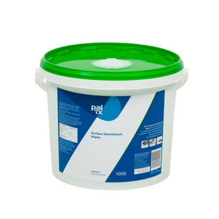 PAL TX Desinfektionsmittel-Reinigungstücher, Blau, 195 X 200mm, 1000 Tücher Pro Packung