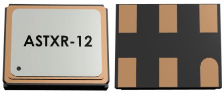 Abracon Oscillateur à Quartz, 38,4 MHz, ±0.5ppm Sinusoïdal Coupé, 11pF, CMS, 2.5 X 2 X 0.8mm, 6 Broches