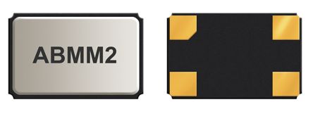 Abracon 16MHz Quarzmodul, Oberflächenmontage, ±30ppm, 10pF, B. 2.5mm, H. 1mm, L. 3.2mm, SMD, 4-Pin