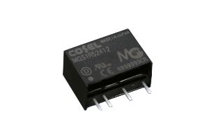 科索 DCDC转换器, MGS系列, 4.5 → 9 V 直流输入, 3.3V 直流输出, 1.32W